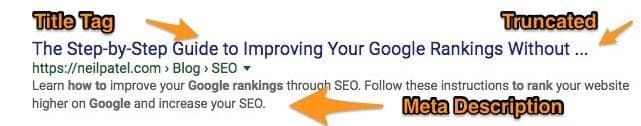 title tag example for lawyer website SEO