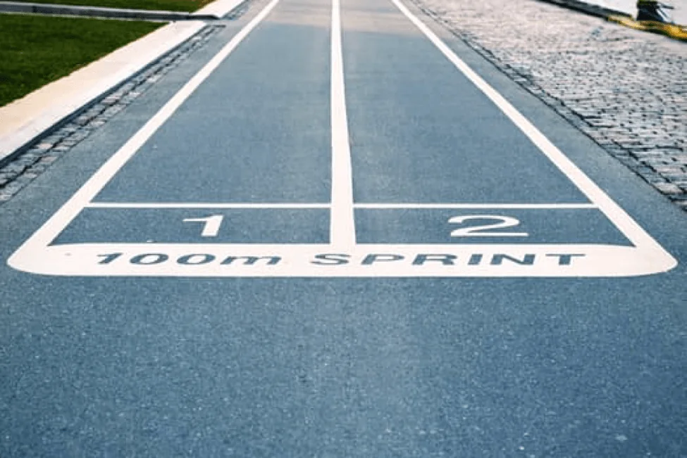 Digital Marketing finish line
