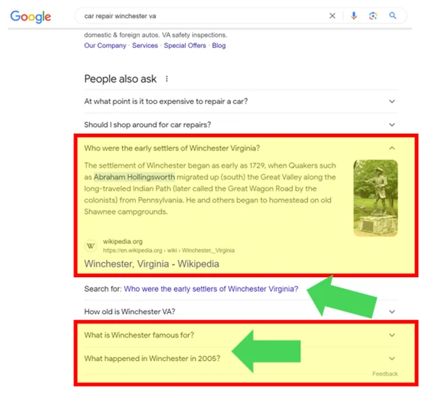 paa results in search