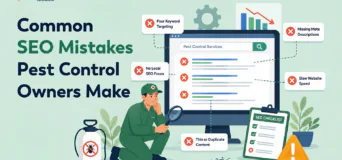 common seo mistakes pest control owners make